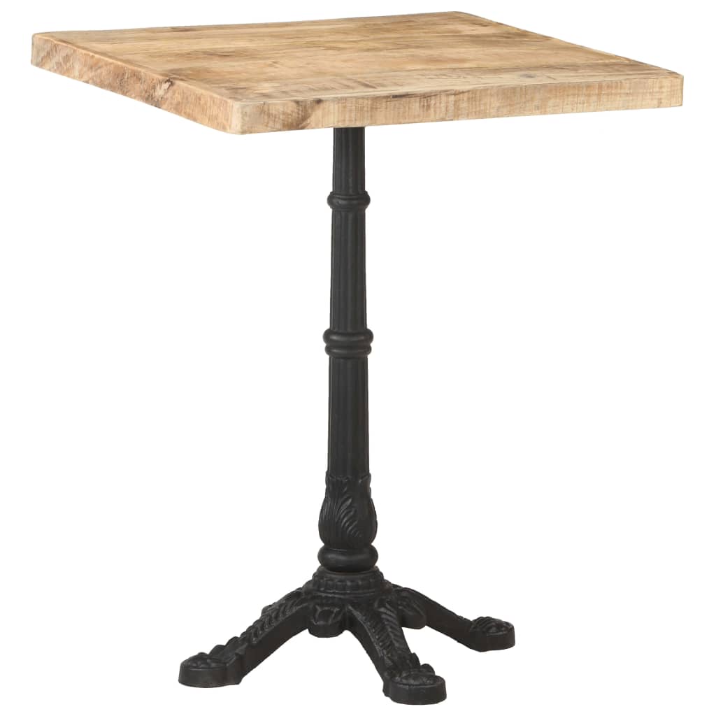 Bistrobord 60x60x77 cm grovt mangotre