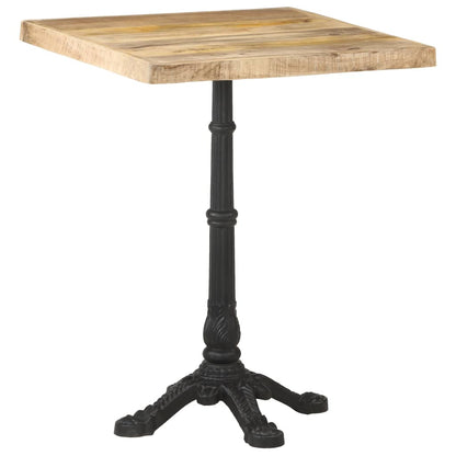 Bistrobord 60x60x77 cm grovt mangotre