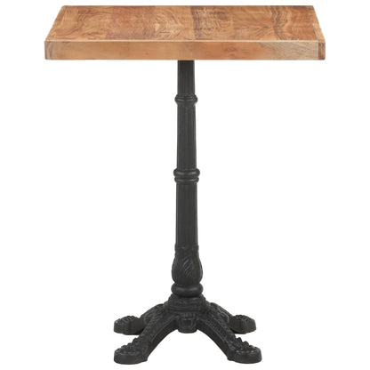 Bistrobord 60x60x76 cm heltre akasie