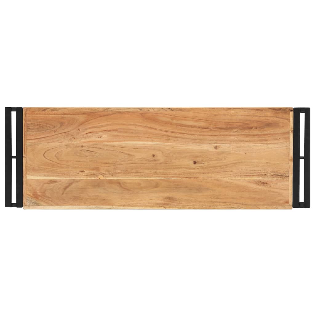 Avlastningsbord Konsollbord Tre 90x30x75 cm heltre akasie