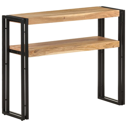 Avlastningsbord Konsollbord Tre 90x30x75 cm heltre akasie