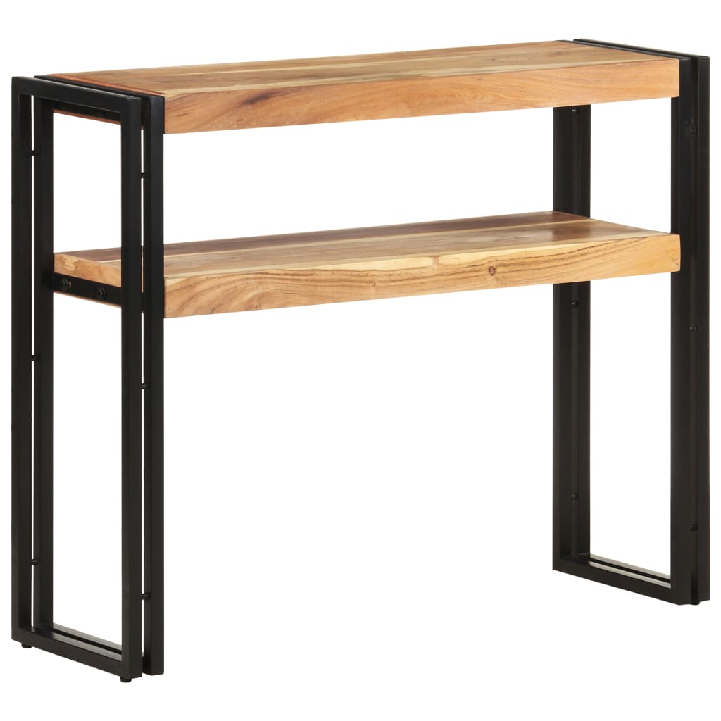 Avlastningsbord Konsollbord Tre 90x30x75 cm heltre akasie