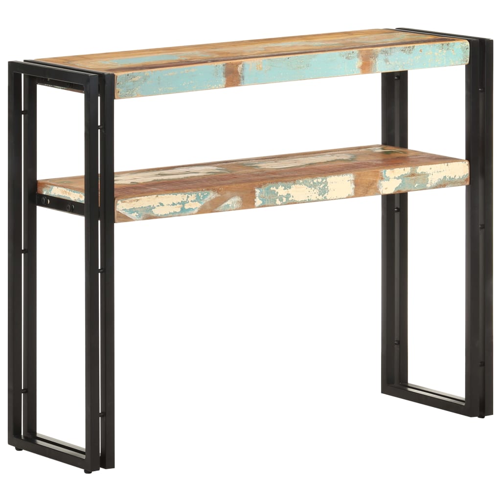 Avlastningsbord Konsollbord Tre 90x30x75 cm gjenvunnet heltre