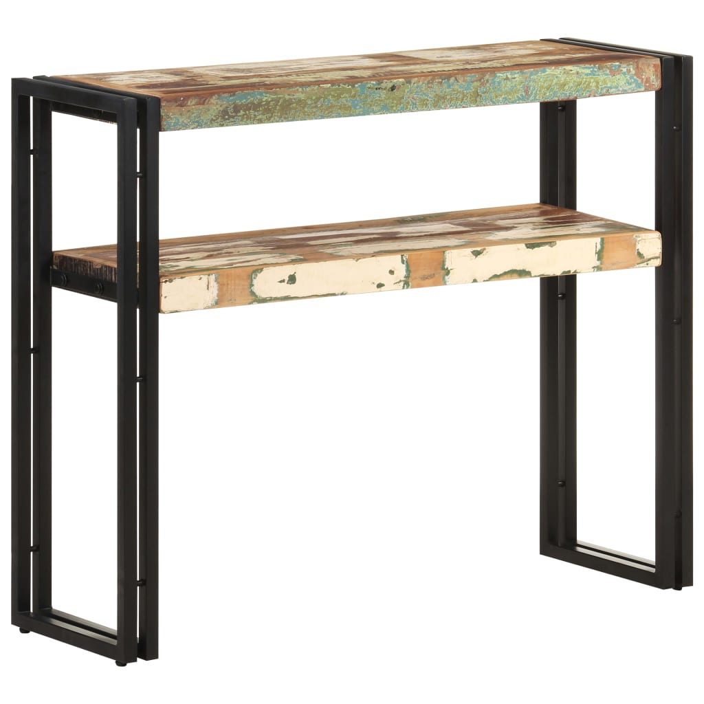 Avlastningsbord Konsollbord Tre 90x30x75 cm gjenvunnet heltre