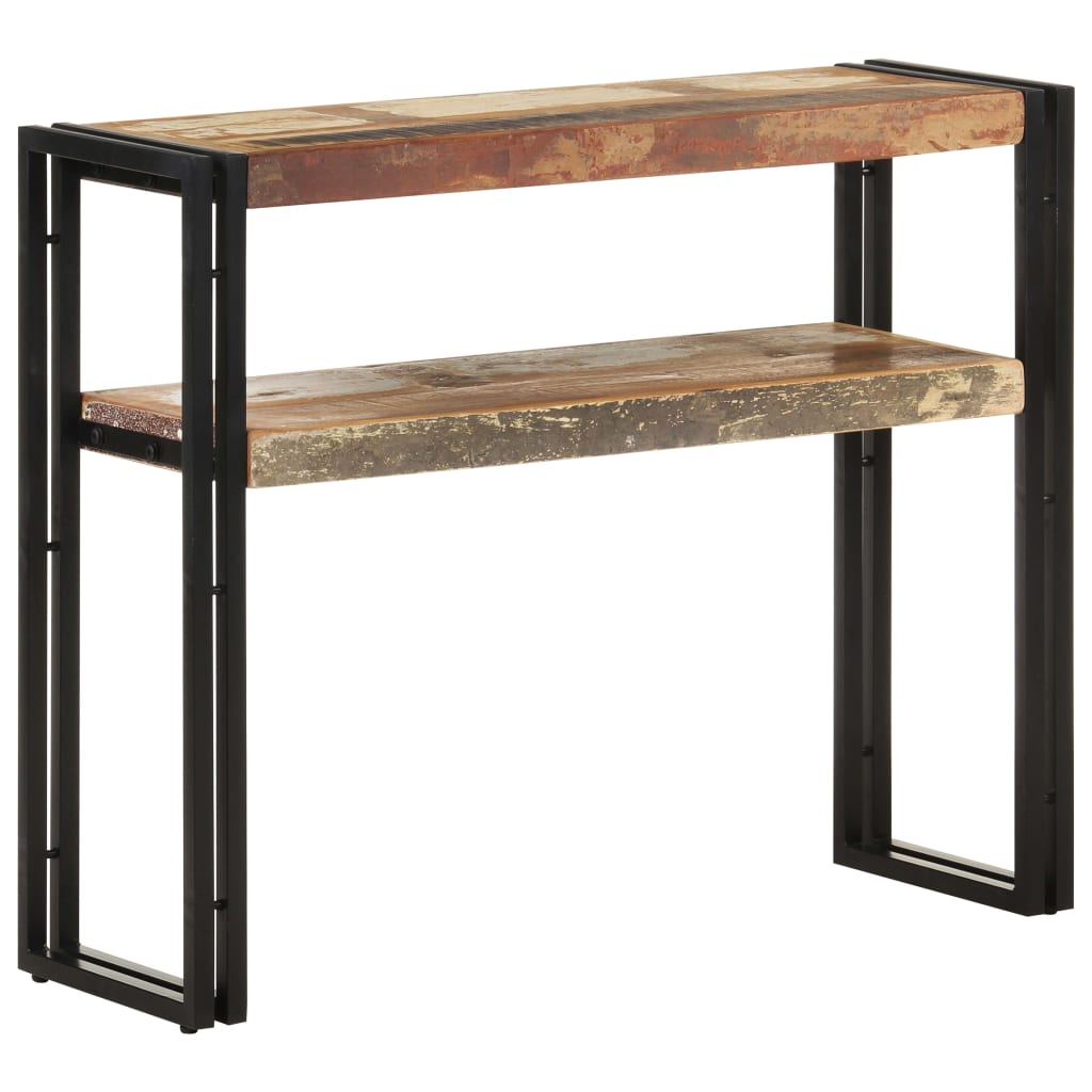 Avlastningsbord Konsollbord Tre 90x30x75 cm gjenvunnet heltre