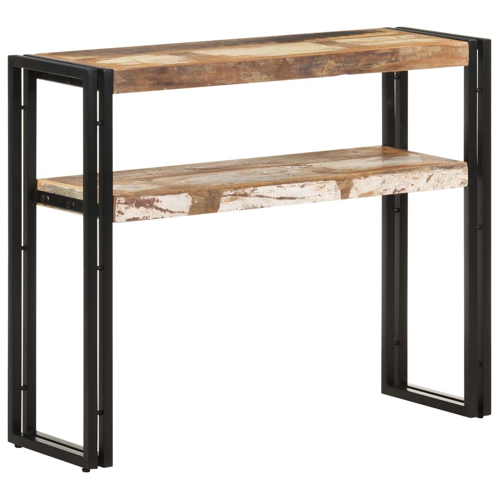 Avlastningsbord Konsollbord Tre 90x30x75 cm gjenvunnet heltre
