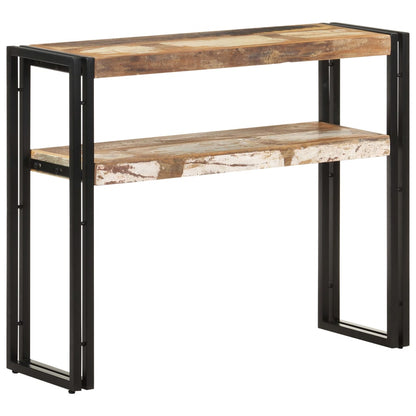 Avlastningsbord Konsollbord Tre 90x30x75 cm gjenvunnet heltre