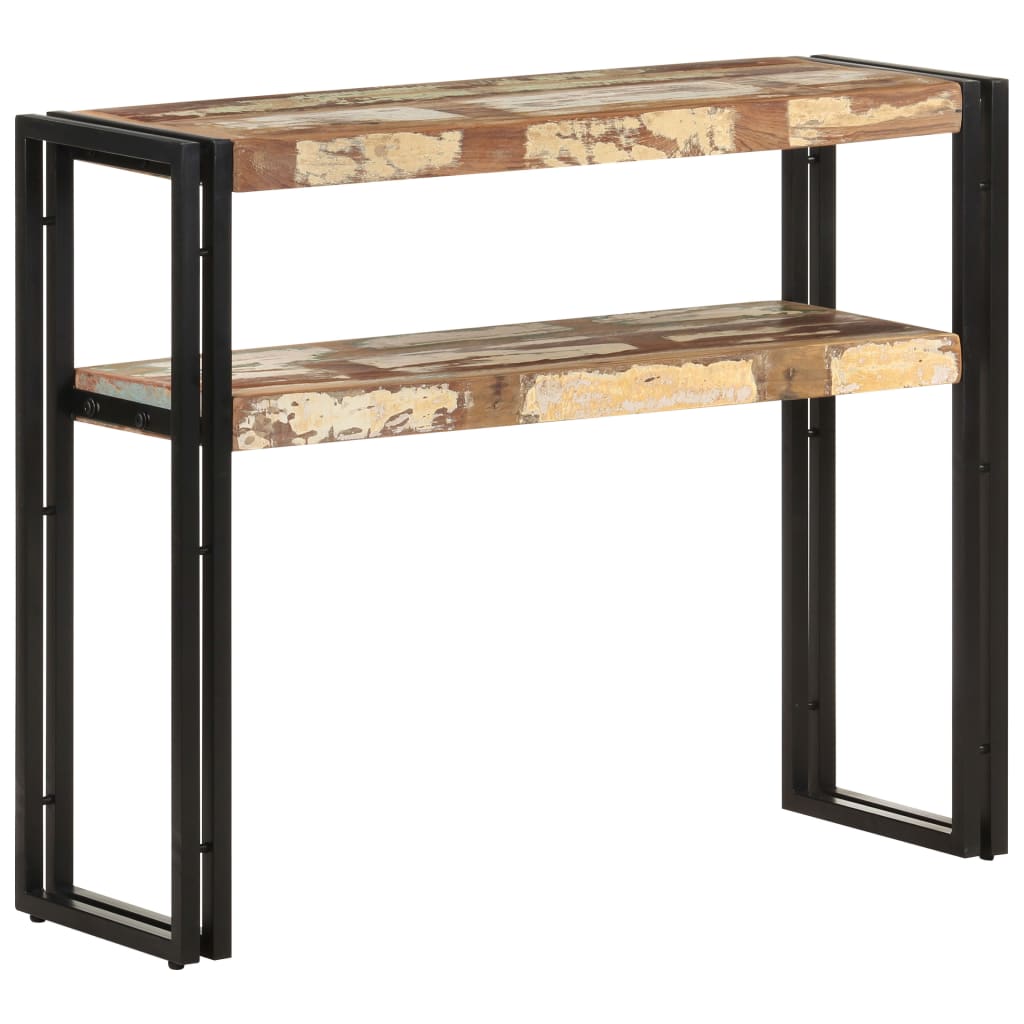 Avlastningsbord Konsollbord Tre 90x30x75 cm gjenvunnet heltre