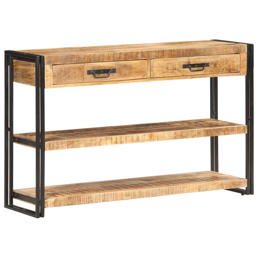 Skjenk Tre 120x30x75 cm grov heltre mango
