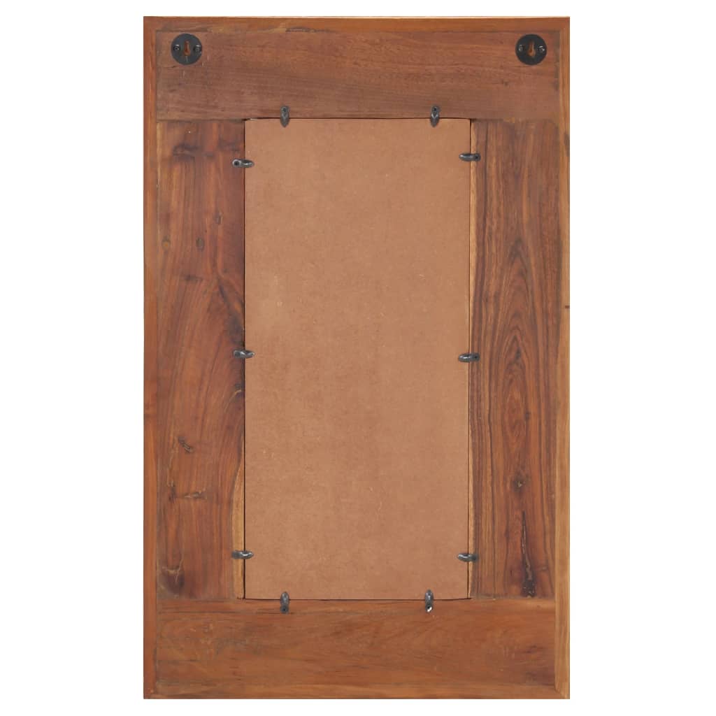 Veggspeil med Buddha-motiver 50x80 cm gjenvunnet tre