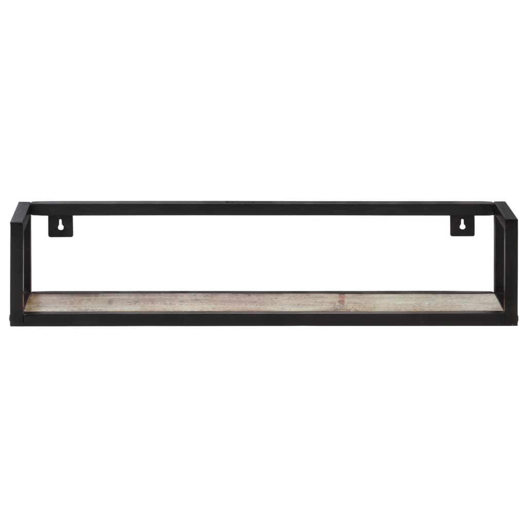 Vegghylle Tre 2 stk 80 cm gjenvunnet heltre
