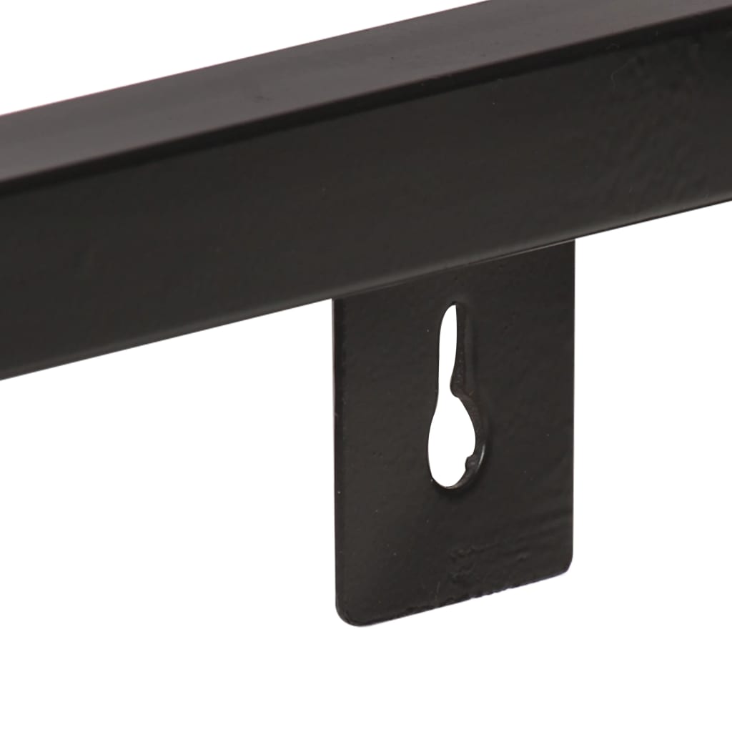 Vegghylle Tre 2 stk 120 cm grov heltre mango