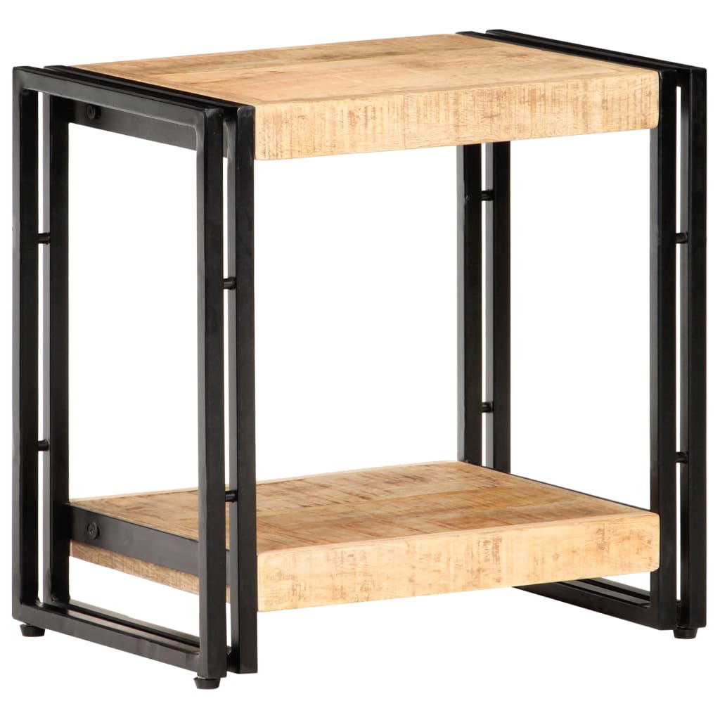Sidebord Tre 40x30x40 cm grovt heltre mango