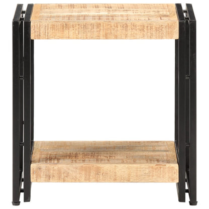 Sidebord Tre 40x30x40 cm grovt heltre mango