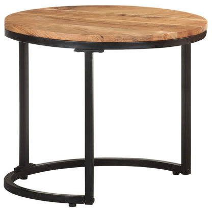 Sidebord Tre 3 stk heltre akasie