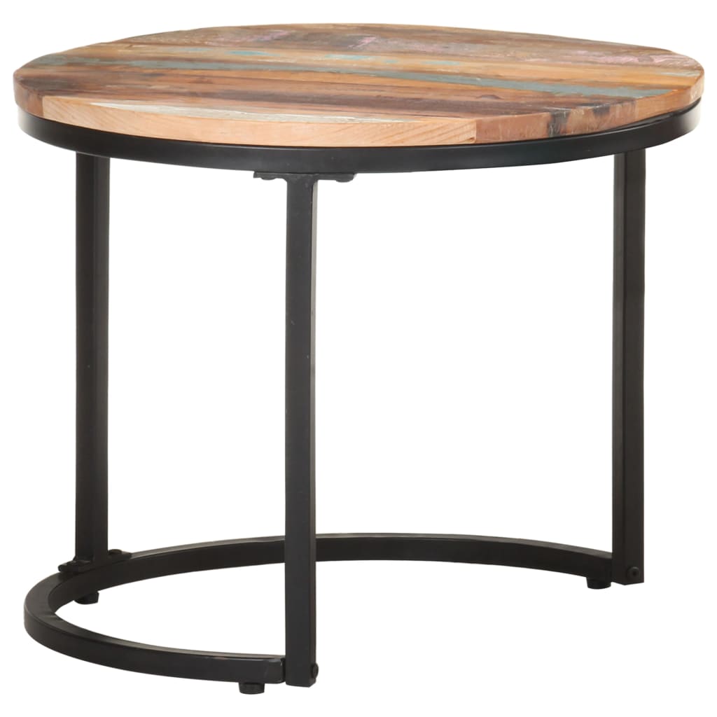 Sidebord Tre 3 stk gjenvunnet heltre