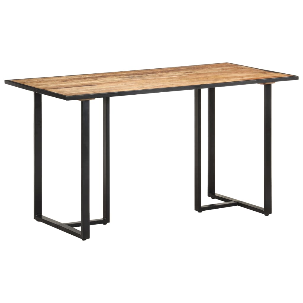 Spisebord Kjøkkenbord Tre 140 cm grovt mangotre