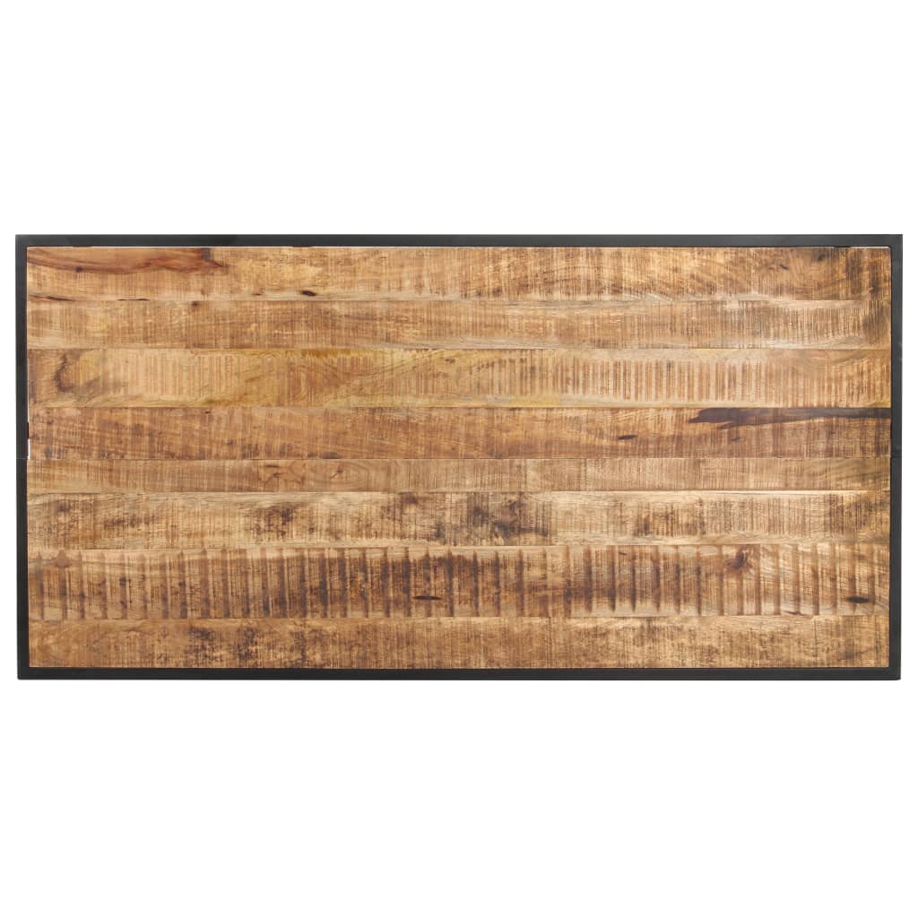 Spisebord Kjøkkenbord Tre 140 cm grovt mangotre
