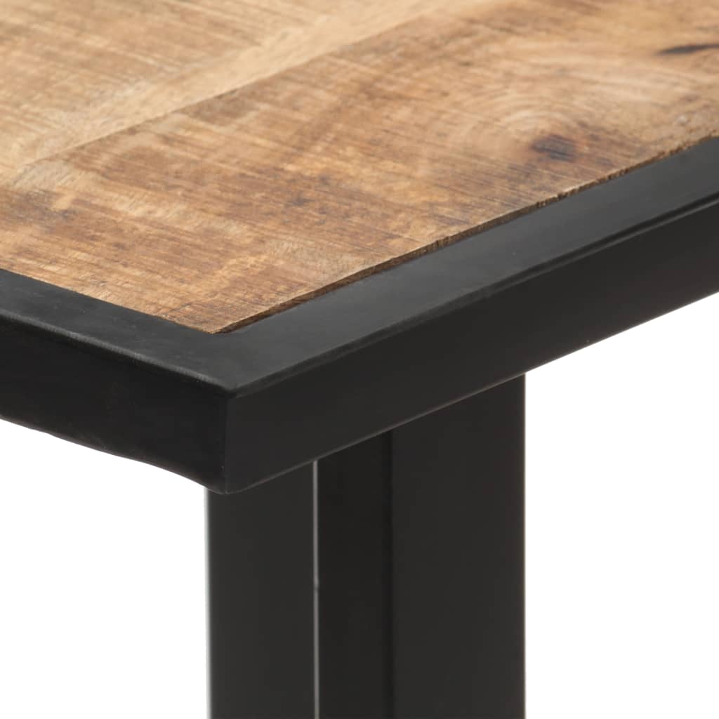 Spisebord Kjøkkenbord Tre 140 cm grovt mangotre