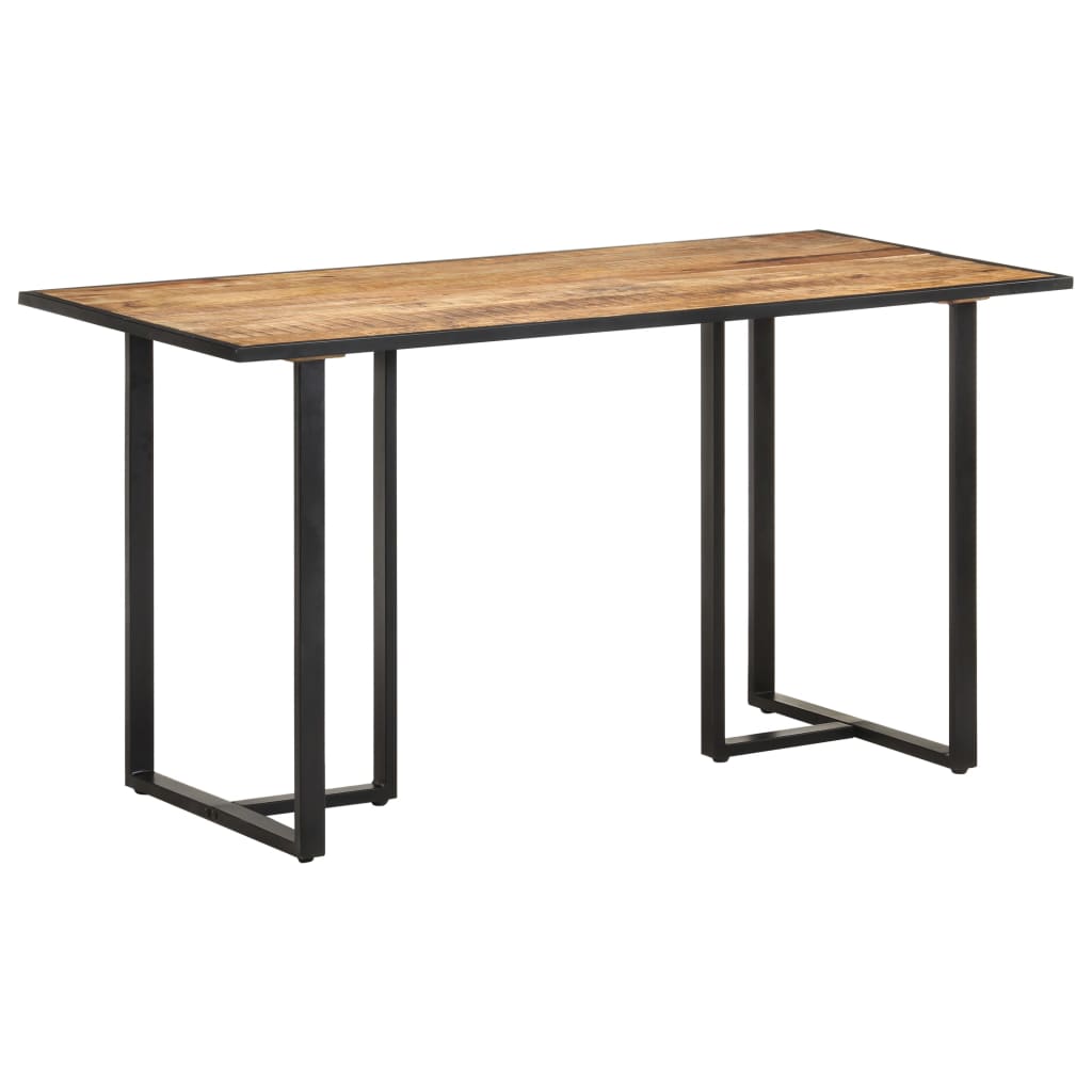 Spisebord Kjøkkenbord Tre 140 cm grovt mangotre