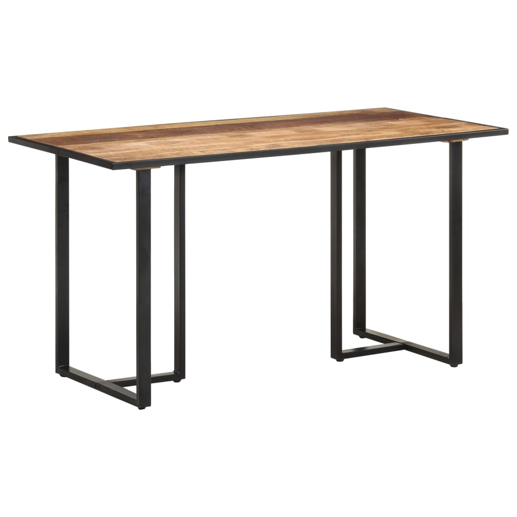 Spisebord Kjøkkenbord Tre 140 cm grovt mangotre