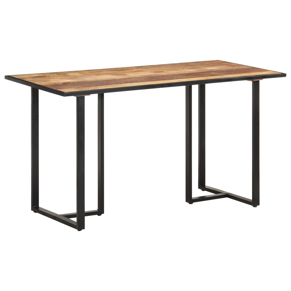 Spisebord Kjøkkenbord Tre 140 cm grovt mangotre