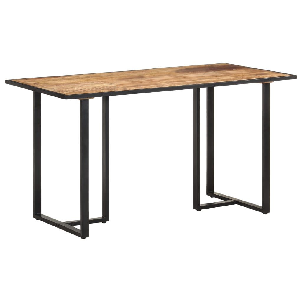 Spisebord Kjøkkenbord Tre 140 cm grovt mangotre