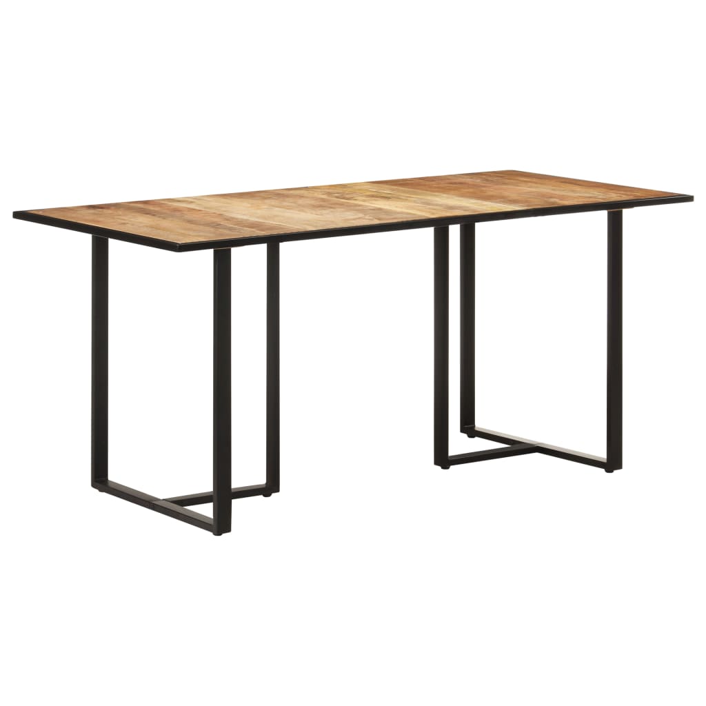 Spisebord Kjøkkenbord Tre 160 cm grovt mangotre