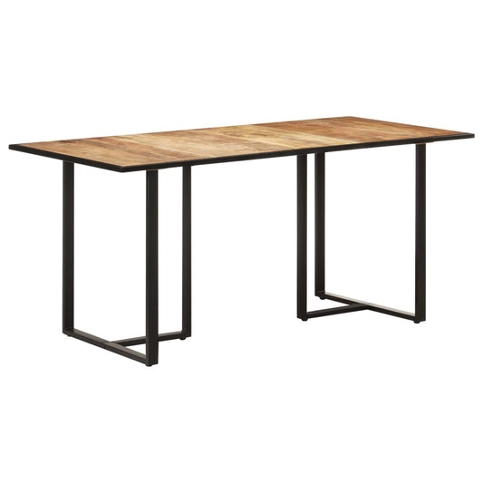 Spisebord Kjøkkenbord Tre 160 cm grovt mangotre