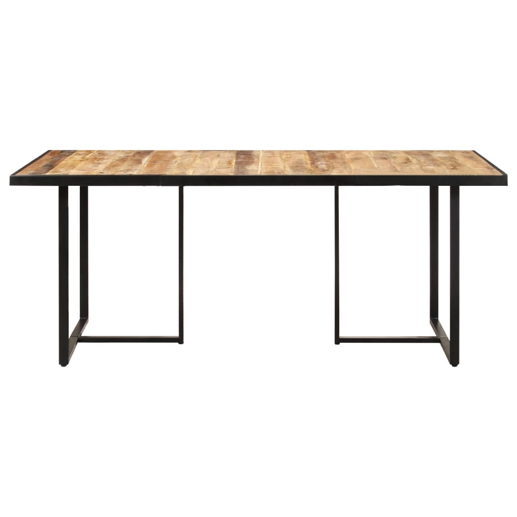 Spisebord Kjøkkenbord Tre 160 cm grovt mangotre