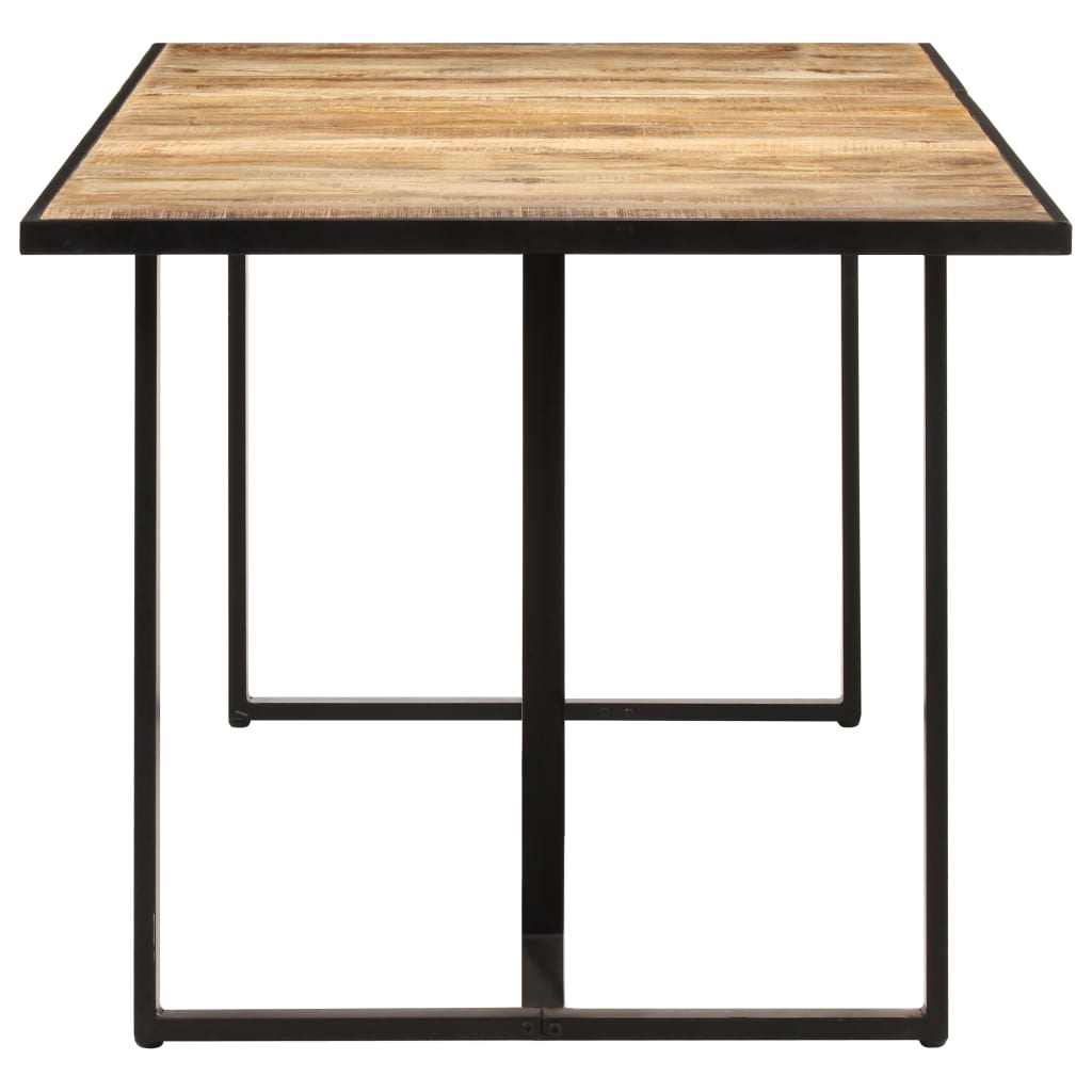 Spisebord Kjøkkenbord Tre 160 cm grovt mangotre