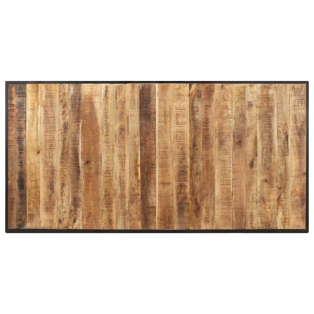 Spisebord Kjøkkenbord Tre 160 cm grovt mangotre