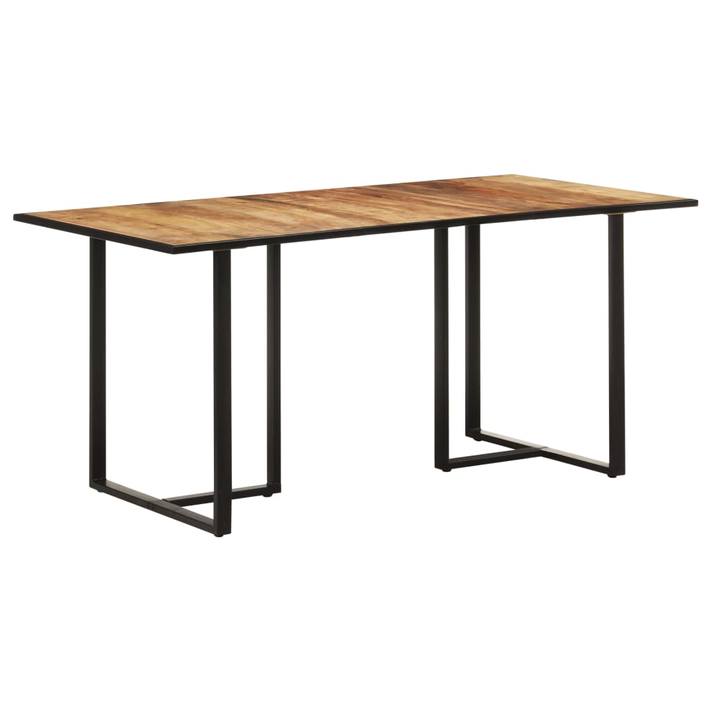 Spisebord Kjøkkenbord Tre 160 cm grovt mangotre