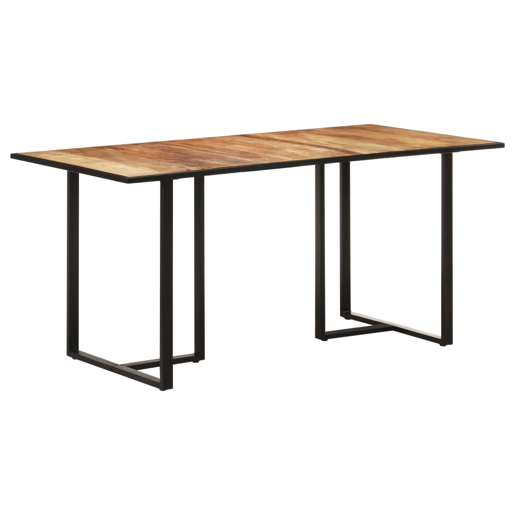 Spisebord Kjøkkenbord Tre 160 cm grovt mangotre