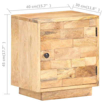 Nattbord Sengbord Tre heltre mangotre 40x30x45 cm