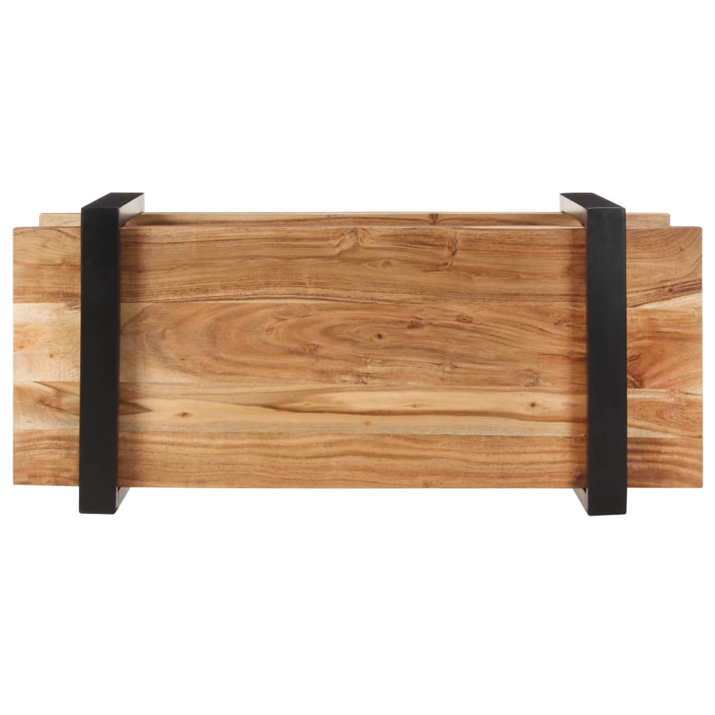TV-Møbel Tre TV-benk heltre akasie 90x40x40 cm