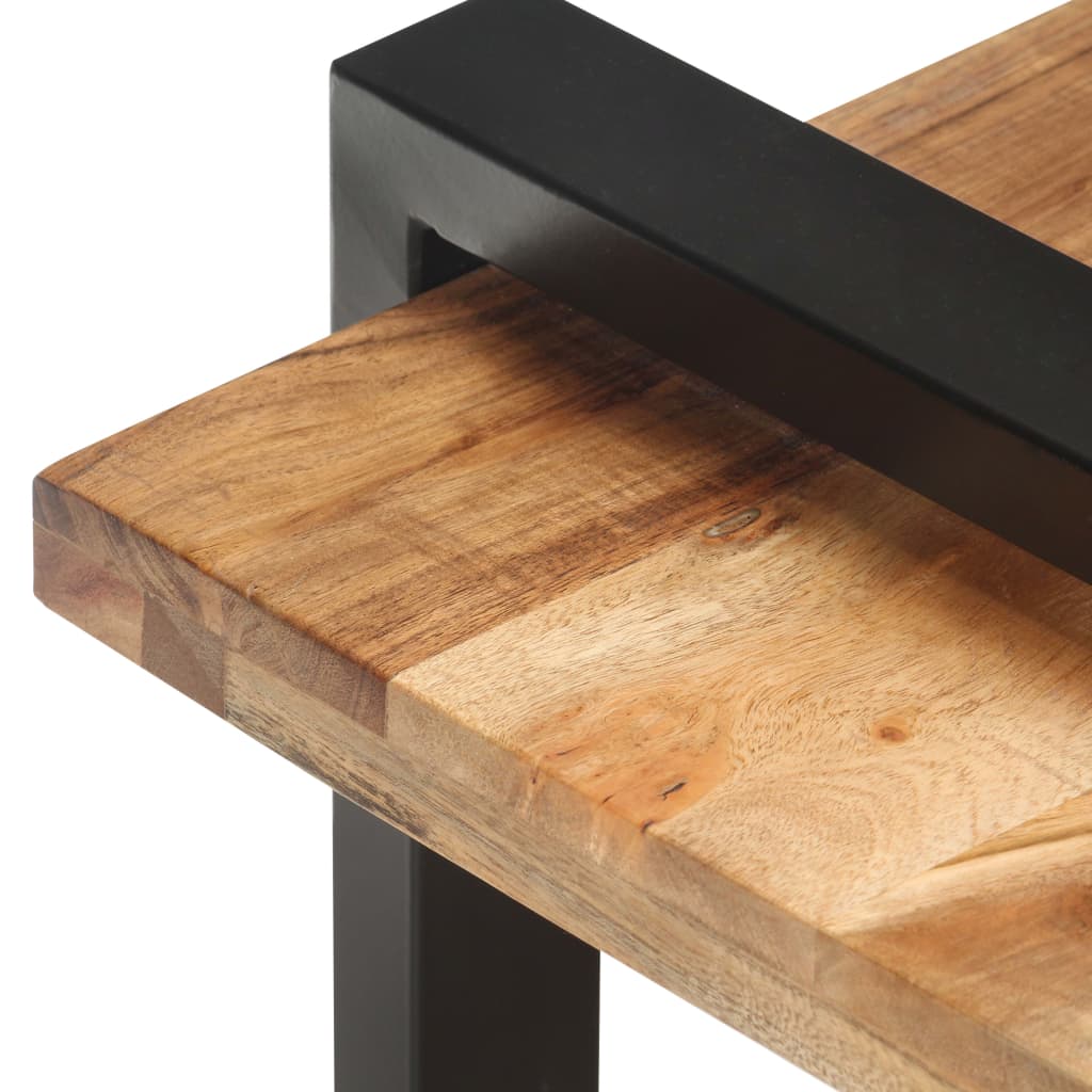 TV-Møbel Tre TV-benk heltre akasie 90x40x40 cm