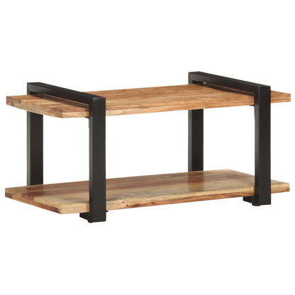 TV-Møbel Tre TV-benk heltre akasie 90x40x40 cm