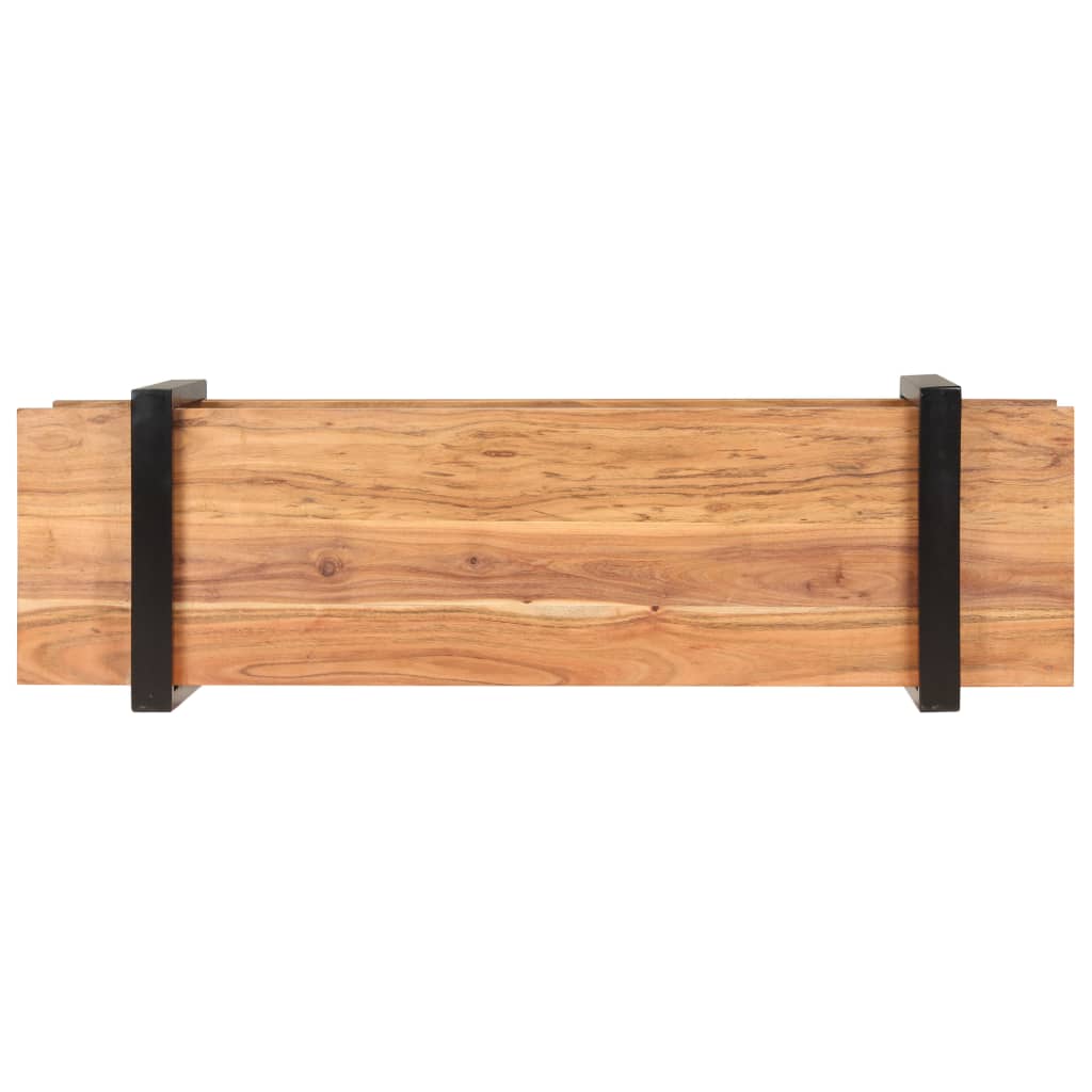 TV-Møbel Tre TV-benk heltre akasie 130x40x40 cm