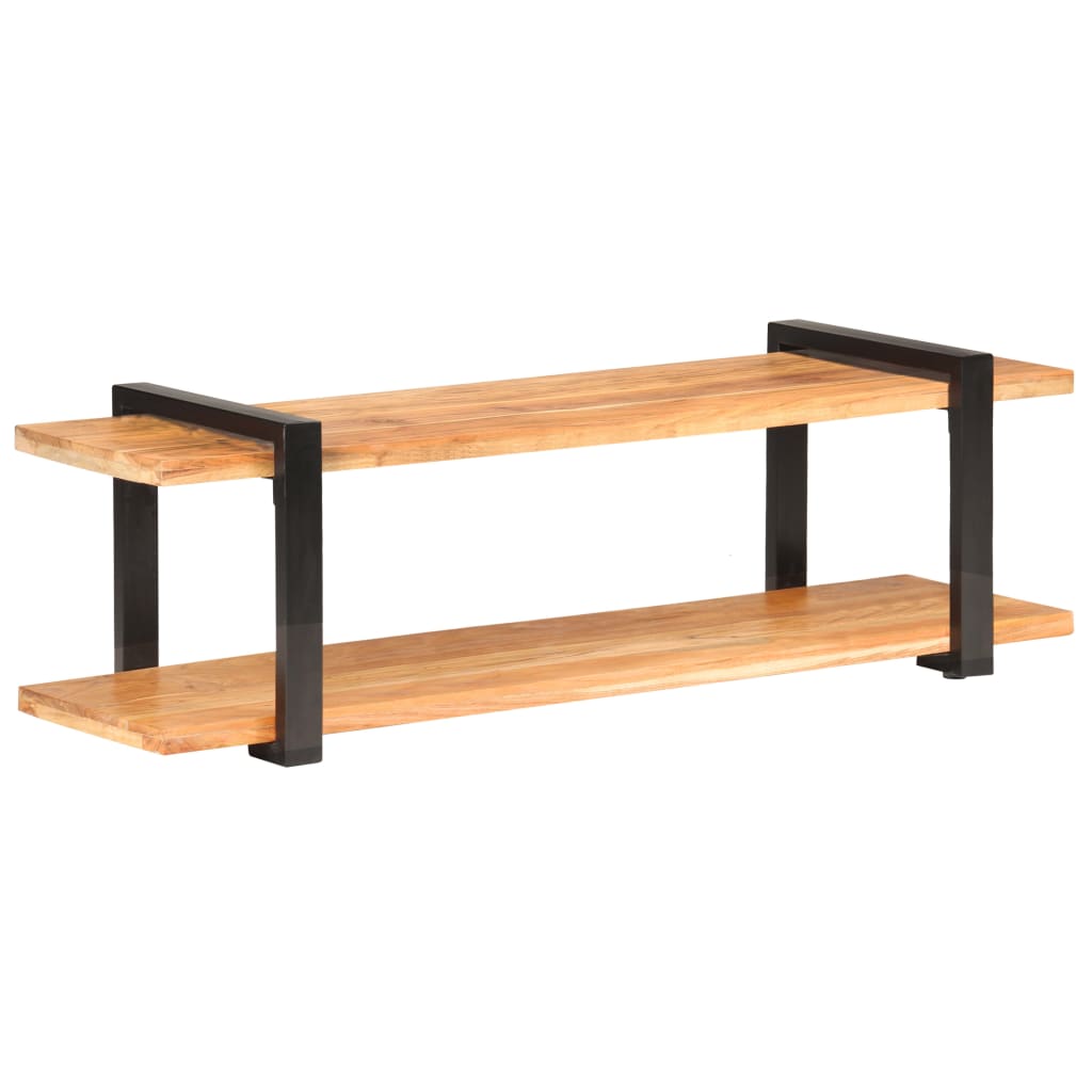 TV-Møbel Tre TV-benk heltre akasie 130x40x40 cm