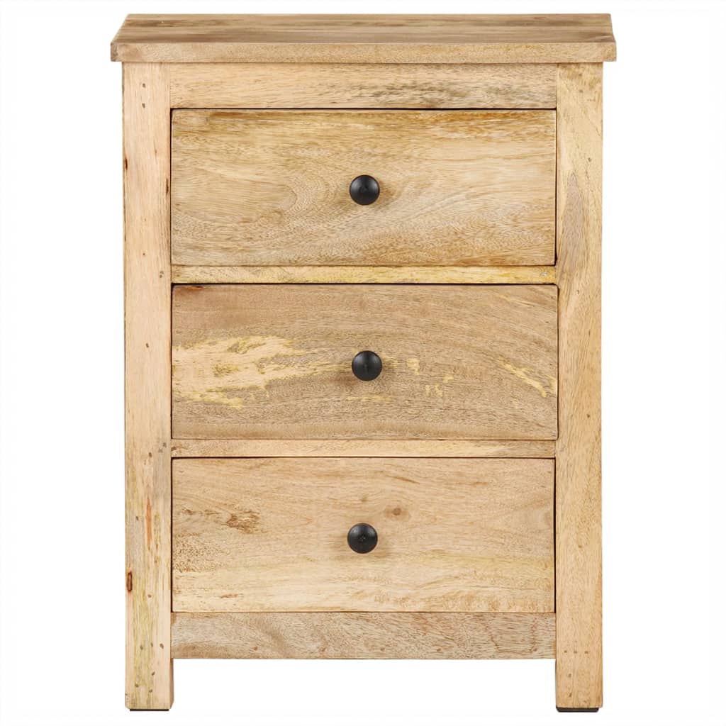 Nattbord Sengbord Tre heltre mangotre 45x35x60 cm