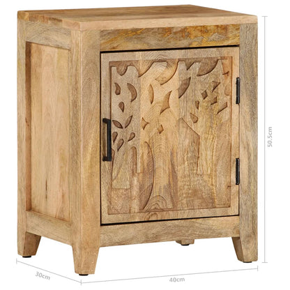Nattbord Sengbord Tre heltre mangotre 40x30x50 cm