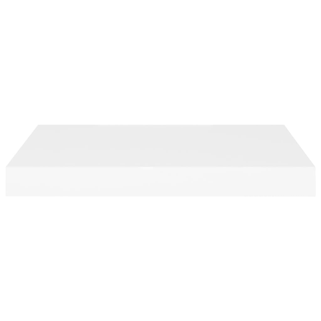 Vegghylle Hvit Flytende 4 stk 50x23x3,8 cm MDF