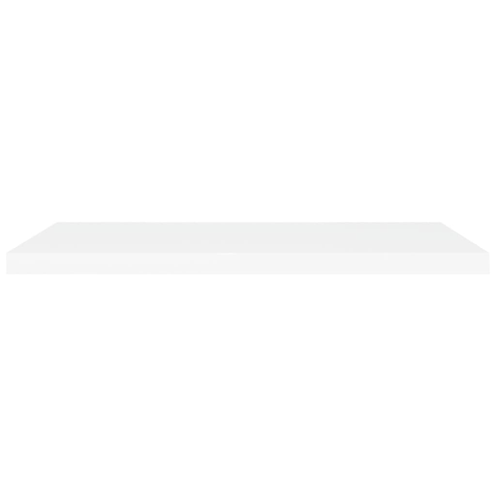 Vegghylle Hvit Flytende 4 stk 90x23,5x3,8 cm