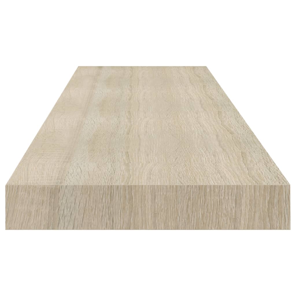 Vegghylle Brun Eik Flytende 4 stk 90x23,5x3,8 cm