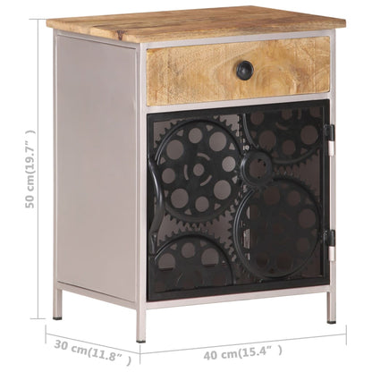 Nattbord Sengbord Tre heltre mangotre 40x30x50 cm