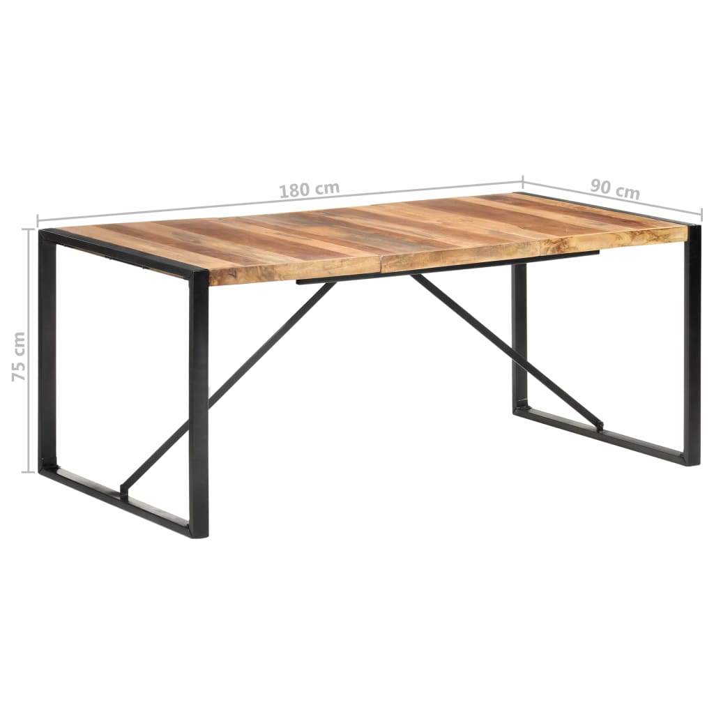 Spisebord Kjøkkenbord Tre 180x90x75 cm heltre