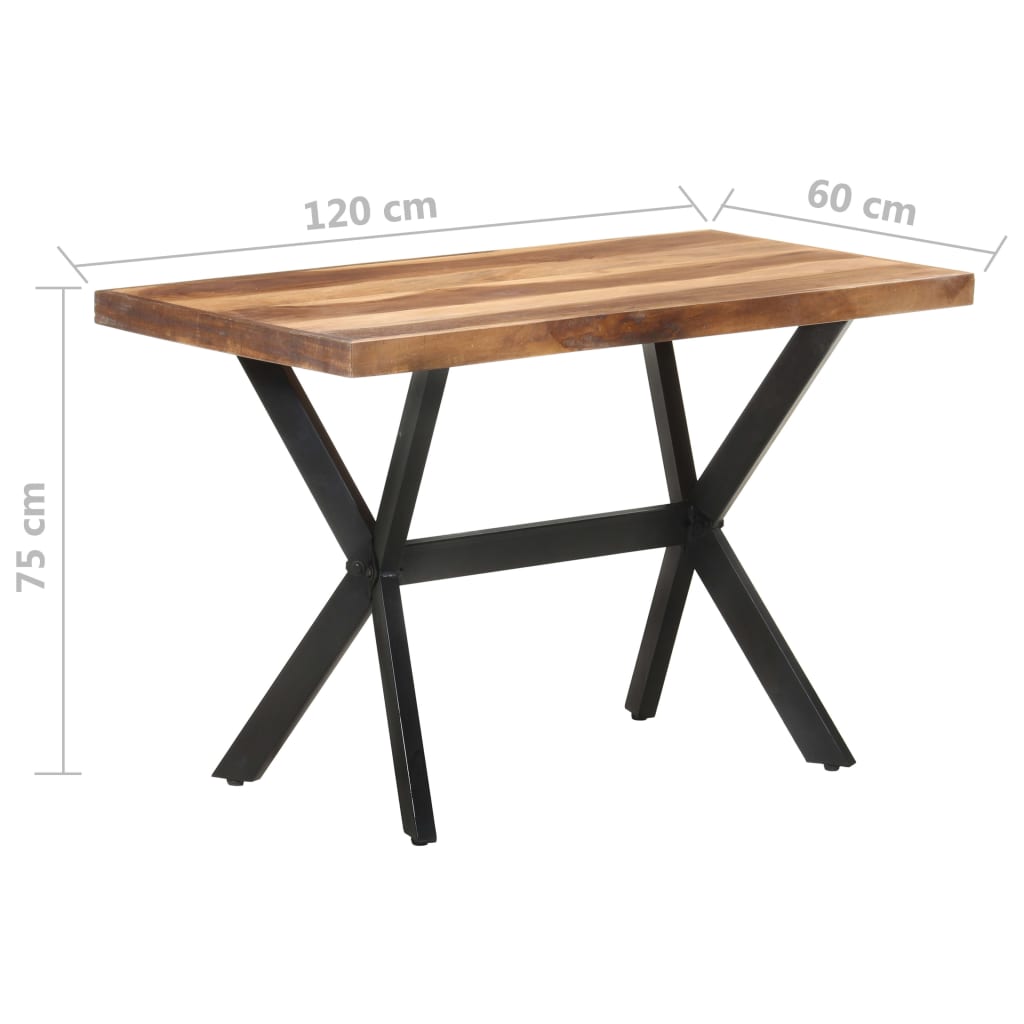 Spisebord Kjøkkenbord Tre 120x60x75 cm heltre med honningfinish