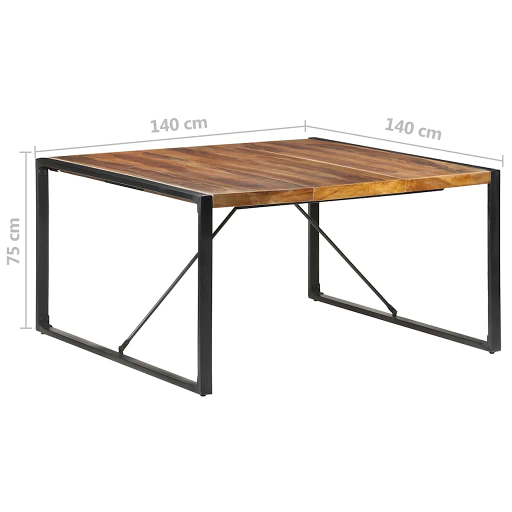 Spisebord Kjøkkenbord Tre 140x140x75 cm heltre