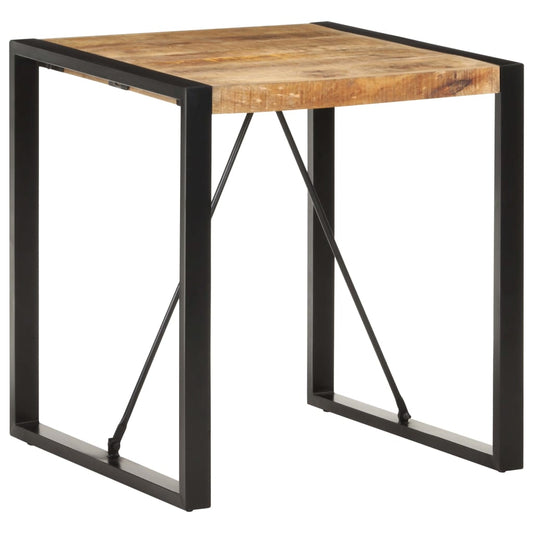 Spisebord Kjøkkenbord Tre 70x70x75 cm grov heltre mango